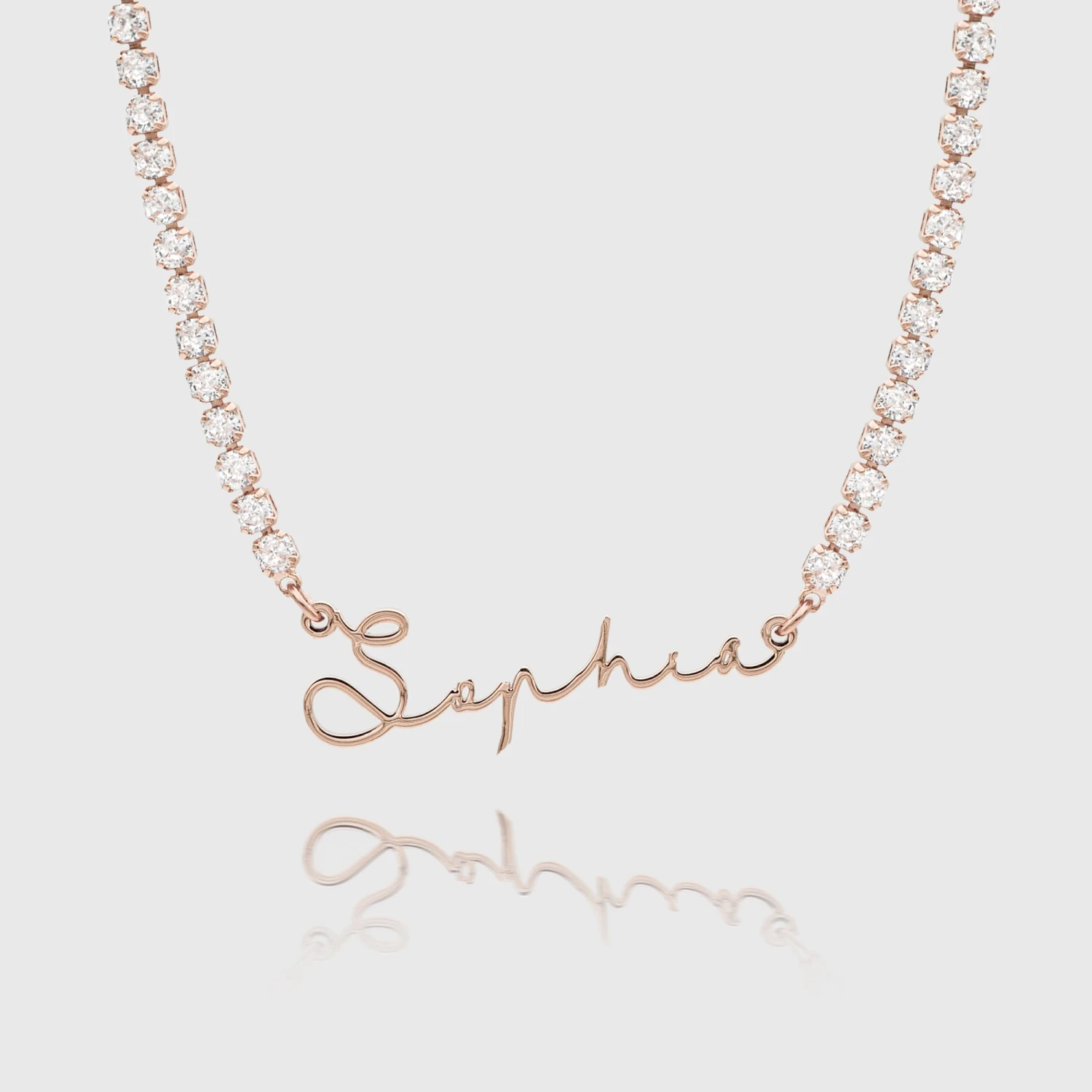 ICY Selina Name Necklace 9 ICY Selina Name Necklace - Image 9