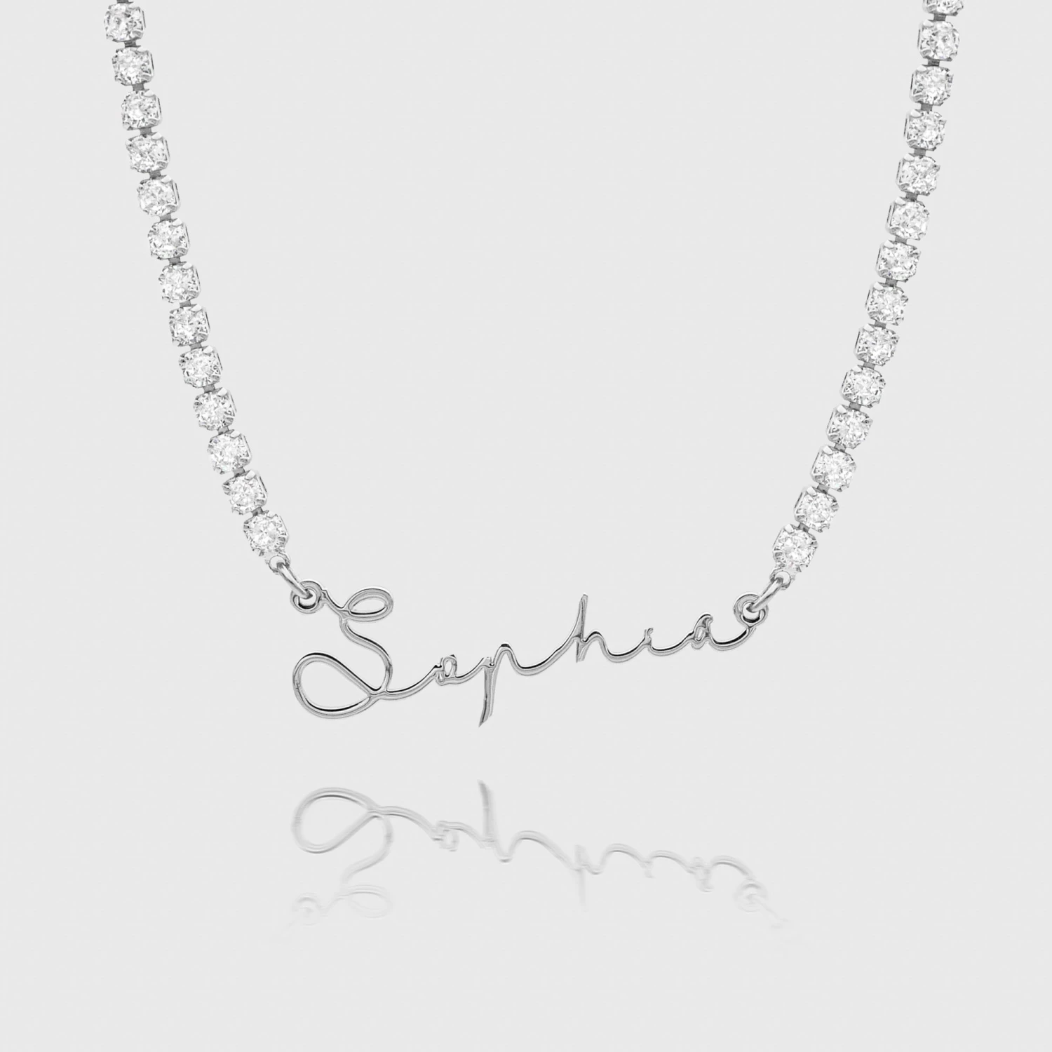 ICY Selina Name Necklace 10 ICY Selina Name Necklace - Image 10