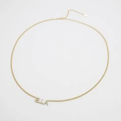 ICY Classic Custom Name Belly Chain -Prya Store ICYClassicCustomBellyChain 1
