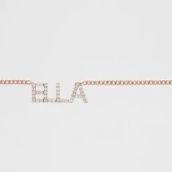 ICY Classic Custom Name Belly Chain -Prya Store ICYClassicCustomBellyChain 6 2