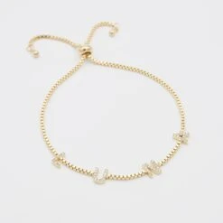 ICY Custom Name Bracelet 26 ICY Custom Name Bracelet -Prya Store ICYClassicSuspendedBracelet BoxChain 02 PRYA