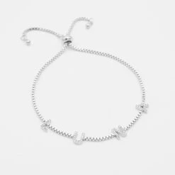 ICY Custom Name Bracelet 27 ICY Custom Name Bracelet -Prya Store ICYClassicSuspendedBracelet BoxChain 02 PRYA 3