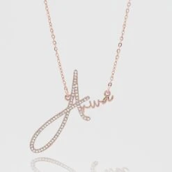 Sydney Custom Name Necklace -Prya Store ICYNewCustomNameNecklace 1 3