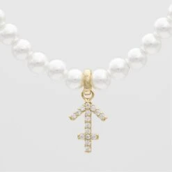 ICY Pearl Zodiac Necklace -Prya Store ICYPearlZodiacNecklace 15