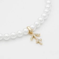ICY Pearl Zodiac Necklace -Prya Store ICYPearlZodiacNecklace 17