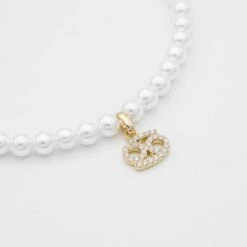 ICY Pearl Zodiac Necklace -Prya Store ICYPearlZodiacNecklace 25