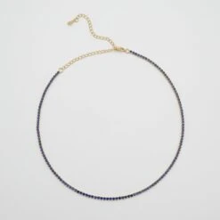 Kylie Tennis Necklace -Prya Store ICYThinTennisNecklace 12