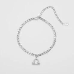 ICY Zodiac Symbol Anklet -Prya Store ICYZodiacAnklet Libra 01 PRYA 2