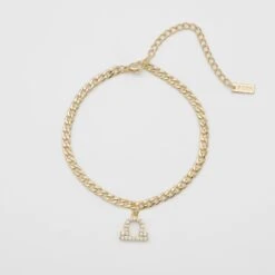 ICY Zodiac Symbol Anklet -Prya Store ICYZodiacAnklet Libra 01 PRYA