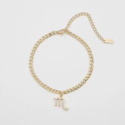 ICY Zodiac Symbol Anklet