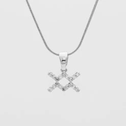 ICY Zodiac Symbol Necklace -Prya Store ICYZodiacSymbolNecklace Aquarius 01 PRYA 2