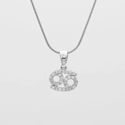 ICY Zodiac Symbol Necklace -Prya Store ICYZodiacSymbolNecklace Cancer 01 PRYA 2