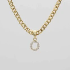 ICY Initial Necklace | Cuban 36 ICY Initial Necklace | Cuban -Prya Store ICY Initial Necklace Cuban O gold PRYA 2cab5197 f00a 44c7 8f6e 9000da8eb4cd