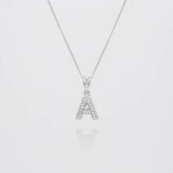 ICY Mini Bubble Initial Necklace -Prya Store ICY Mini Bubble Initial Necklace 3 2