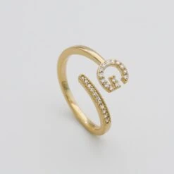 ICY Initial Ring 37 ICY Initial Ring -Prya Store ICYintialRing 7