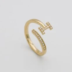 ICY Initial Ring 39 ICY Initial Ring -Prya Store ICYintialRing 9