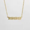 Birth Year Action Necklace
