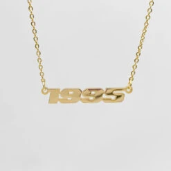 Birth Year Action Necklace -Prya Store IMG 0495
