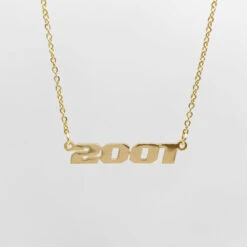 Birth Year Action Necklace -Prya Store IMG 0519