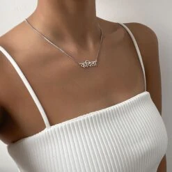 Hindi Name Necklace -Prya Store IMG 5822 PRYA CustomnameNecklace