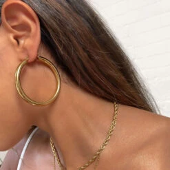 Classic Gold Filled Hoops -Prya Store IMG 6191 Facetune 25 09 2020 16 13 394