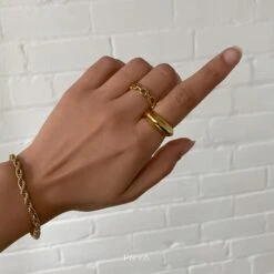 Elena Dome Ring 10 Elena Dome Ring -Prya Store IMG 6638