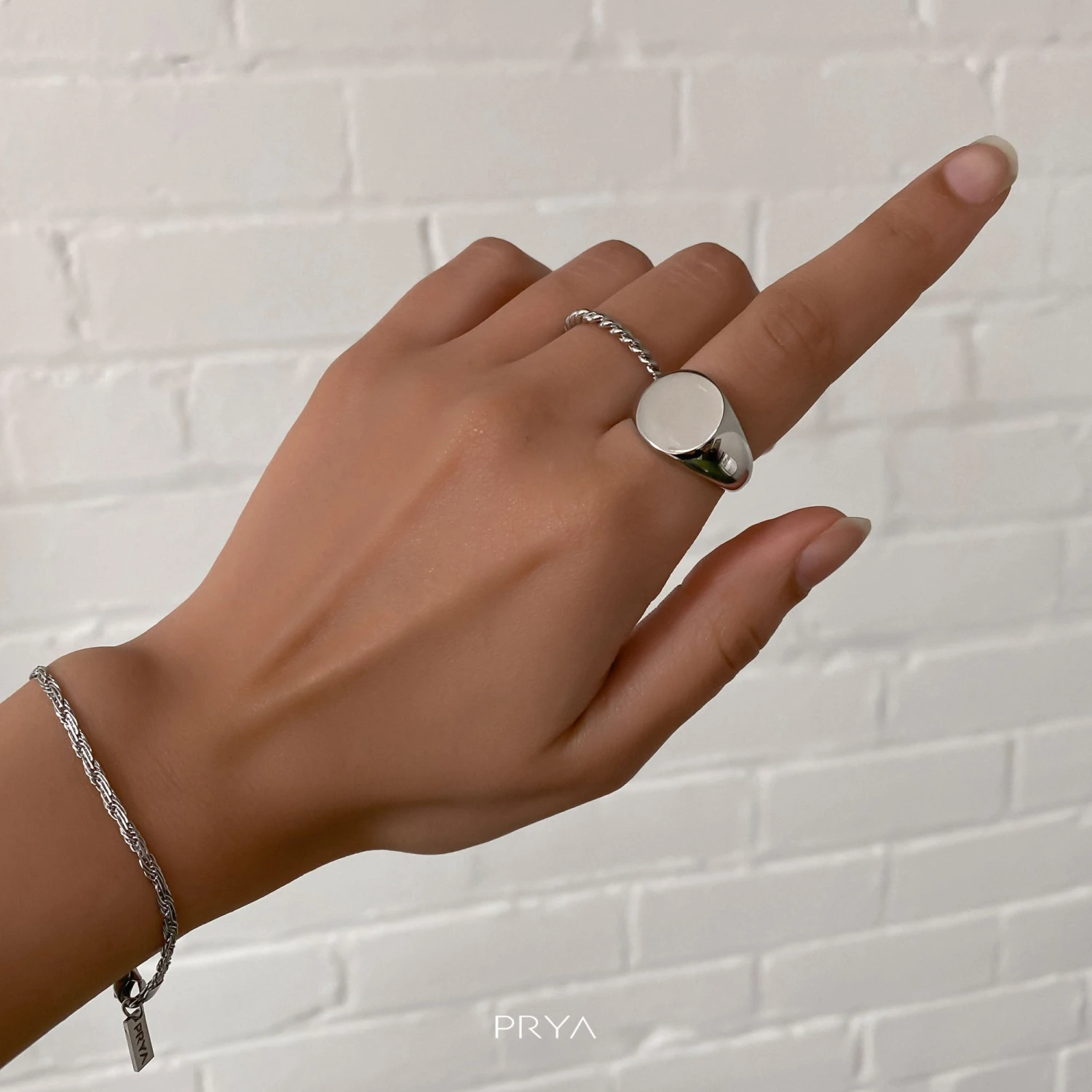 Classic Silver Signet Ring 3 Classic Silver Signet Ring - Image 3