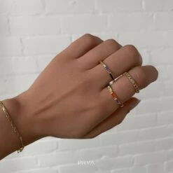 Elsie Rainbow Ring -Prya Store IMG 6938