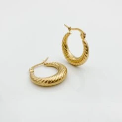 Julia Gold Filled Hoops -Prya Store IMG 7999 1