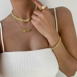 Brooklyn Custom Name Necklace 16 Brooklyn Custom Name Necklace -Prya Store IMG 8218 PRYA Necklaces