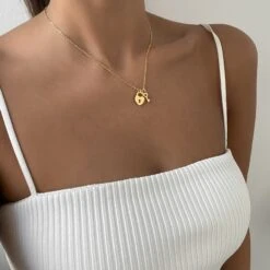 Akira Lock & Key Necklace 6 Akira Lock & Key Necklace -Prya Store IMG 8623 PRYAActionNameNecklace