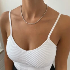 Snake Chain | Silver -Prya Store IMG 92052