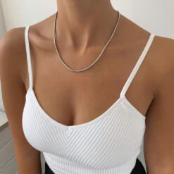 Snake Chain | Silver -Prya Store IMG 92252