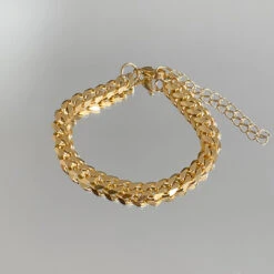 Classic Cuban Anklet Gold -Prya Store IMG 9704