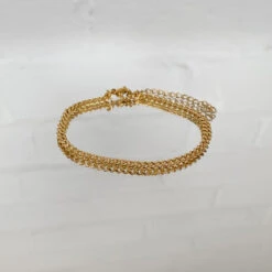 Classic Cuban Anklet Gold -Prya Store IMG 9731