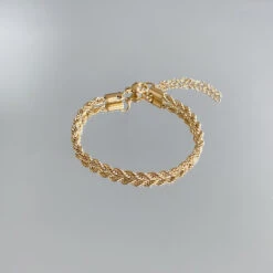 Rope Chain Anklet | Gold -Prya Store IMG 9749