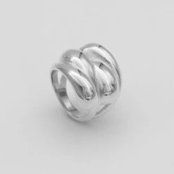 Indie Chunky Ring -Prya Store Indiering silver 2