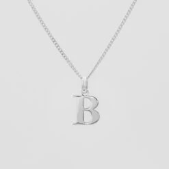 Kayla Initial Necklace -Prya Store InitialNecklace B PRYA 3