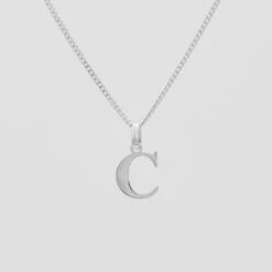 Kayla Initial Necklace -Prya Store InitialNecklace C PRYA 3