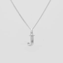 Kayla Initial Necklace -Prya Store InitialNecklace J PRYA 3