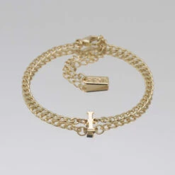 Dubai Initial Bracelet -Prya Store Initial bracelet I gold PRYA