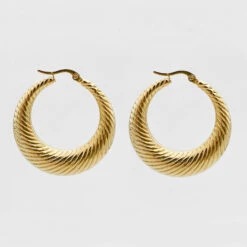 Julia Gold Filled Hoops -Prya Store JULIA 1