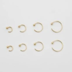 Lara Half Hoop Earrings -Prya Store LaraEarring 1 Edit