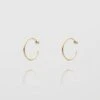 Lara Half Hoop Earrings