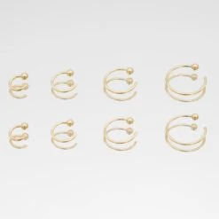 Lara Half Hoop Earrings -Prya Store LaraEarring 4