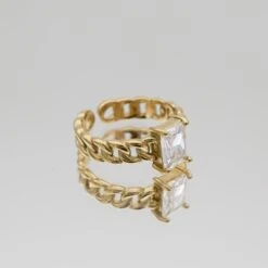 Laria Cuban Ring 16 Laria Cuban Ring -Prya Store LarisaRing Clear 01 PRYA