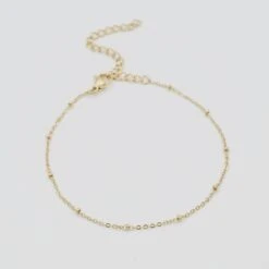 Layla Beaded Anklet -Prya Store LaylaBeadedAnklet 1