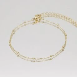 Layla Beaded Anklet -Prya Store LaylaBeadedAnklet 4