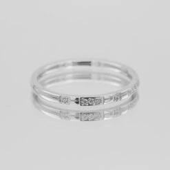 Leila Thin CZ Band Ring 10 Leila Thin CZ Band Ring -Prya Store LeilaThinCZBandRing 2 2