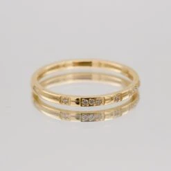 Leila Thin CZ Band Ring 11 Leila Thin CZ Band Ring -Prya Store LeilaThinCZBandRing 2